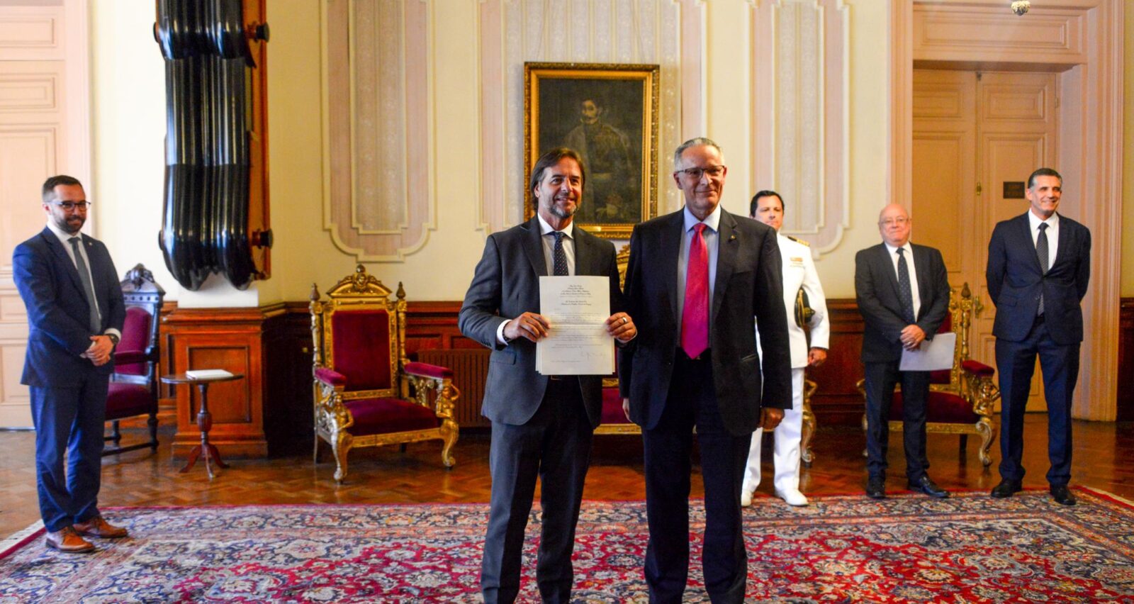 Ambassador of the Order of Malta to Uruguay presents his letters of credence